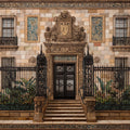 the Cornelius Vanderbilt II — ceramic art tile