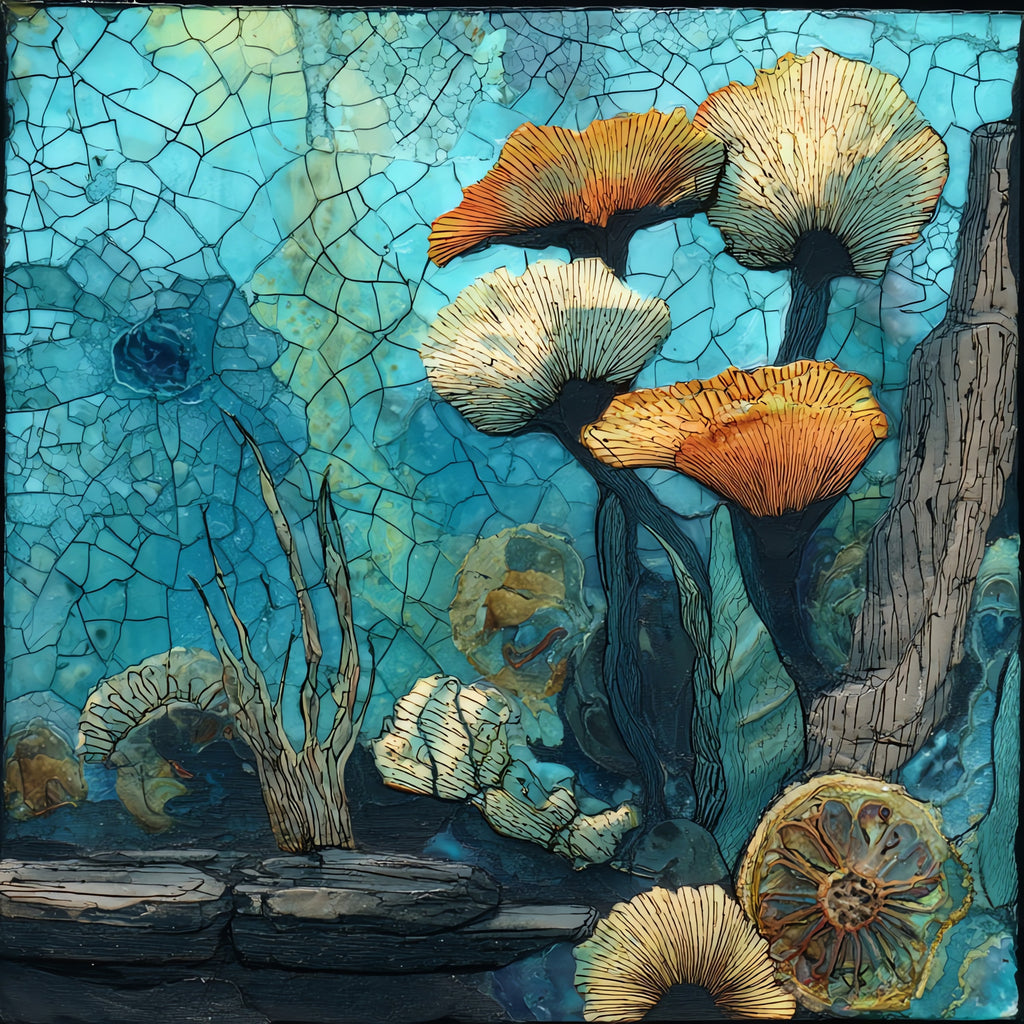 the Lilydale Regional Park — ceramic art tile