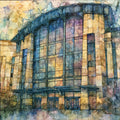 Bankers Life Fieldhouse facade — ceramic art tile