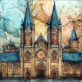 the Cathedral of the Plains in — ceramic art tile