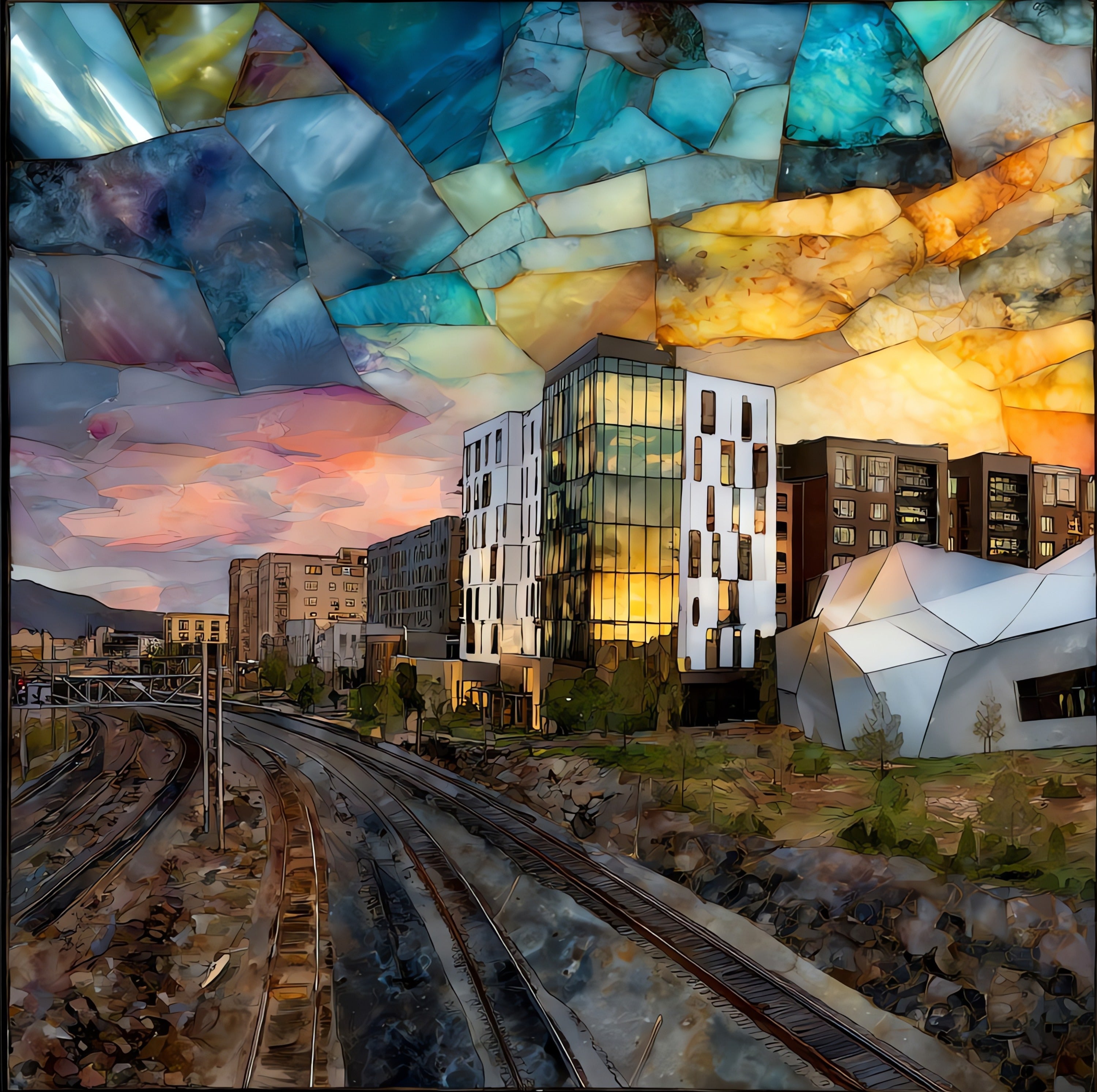 SITE Santa Fe — ceramic art tile