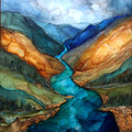 Tempi Valley — ceramic art tile