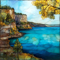 Lake Pepin between the — ceramic art tile