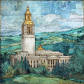 the Oregon State Capitol — ceramic art tile