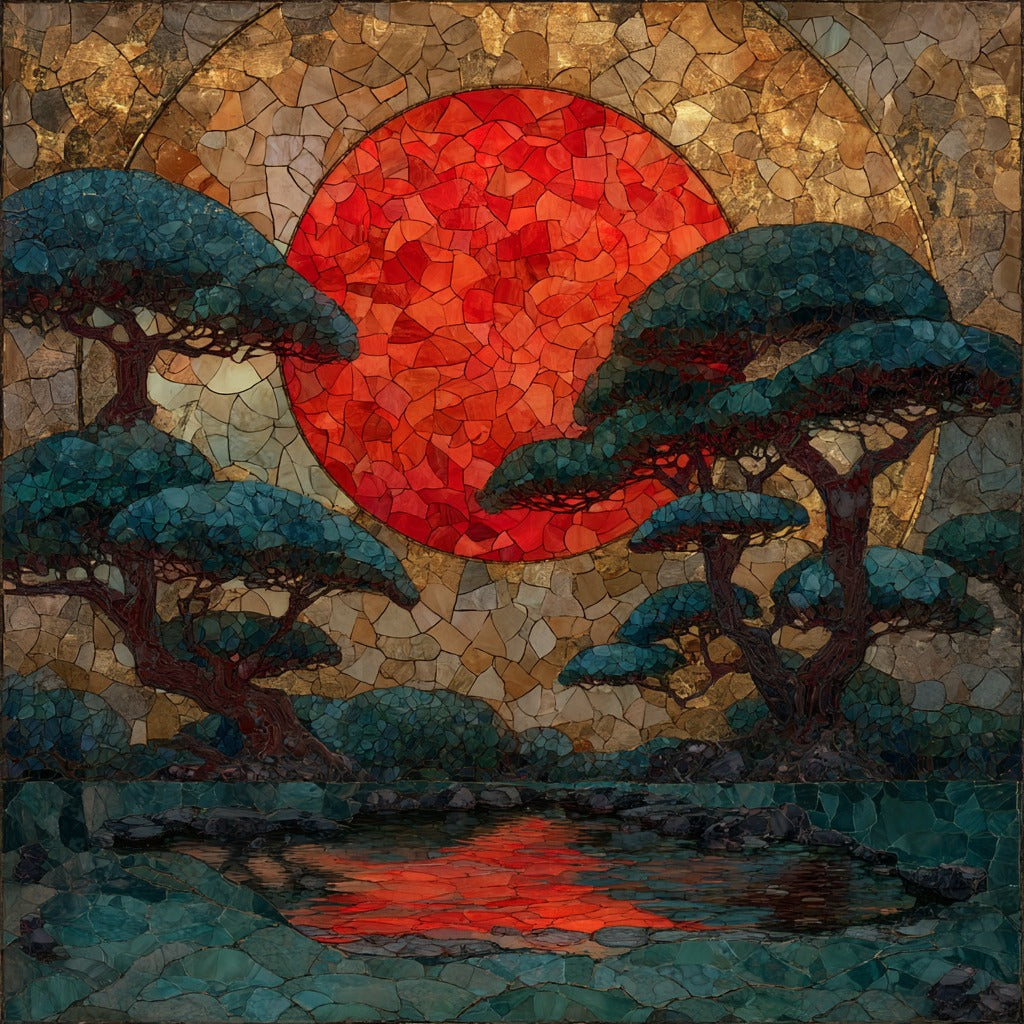 Eikando Koyo — ceramic art tile