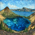 Newberry Crater — ceramic art tile