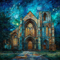 Oviedo Cathedral pre-Romanesque — ceramic art tile