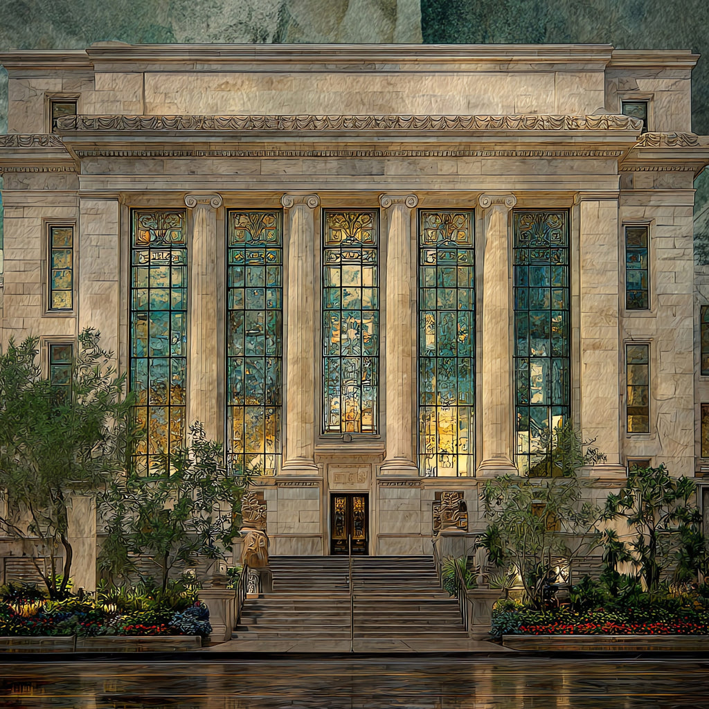 the Mob Museum — ceramic art tile