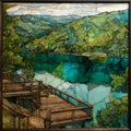 Bays Mountain Park — ceramic art tile