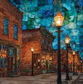 Spearfish historic downtown — ceramic art tile