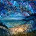 the Indiana Dunes — ceramic art tile