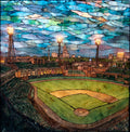 the Chickasaw Bricktown Ballpark — ceramic art tile