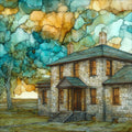 the Z-Bar Spring Hill — ceramic art tile
