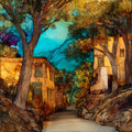 Canyon Road — ceramic art tile