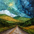 Lincoln Gap — ceramic art tile
