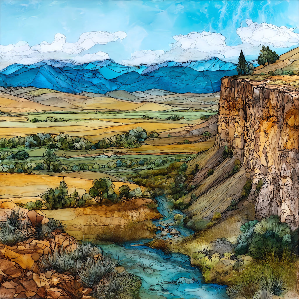 Goshen Hole — ceramic art tile