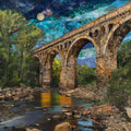 the Antietam Aqueduct stone — ceramic art tile