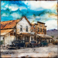 the Goodsprings Pioneer Saloon — ceramic art tile