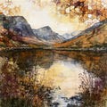 the still tannin-dark Silvermine — ceramic art tile