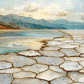 Badwater Basin — ceramic art tile