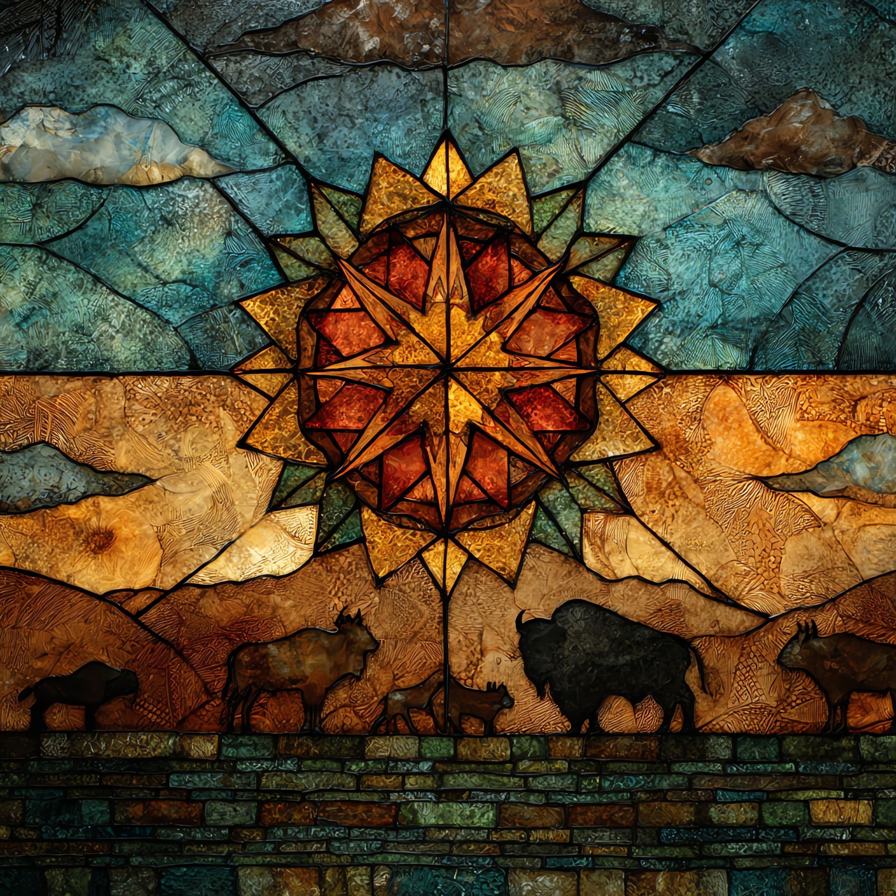 South Dakota Cultural Heritage — ceramic art tile