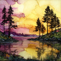 Bass River State Forest — ceramic art tile