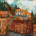 Auburn Old Town — ceramic art tile