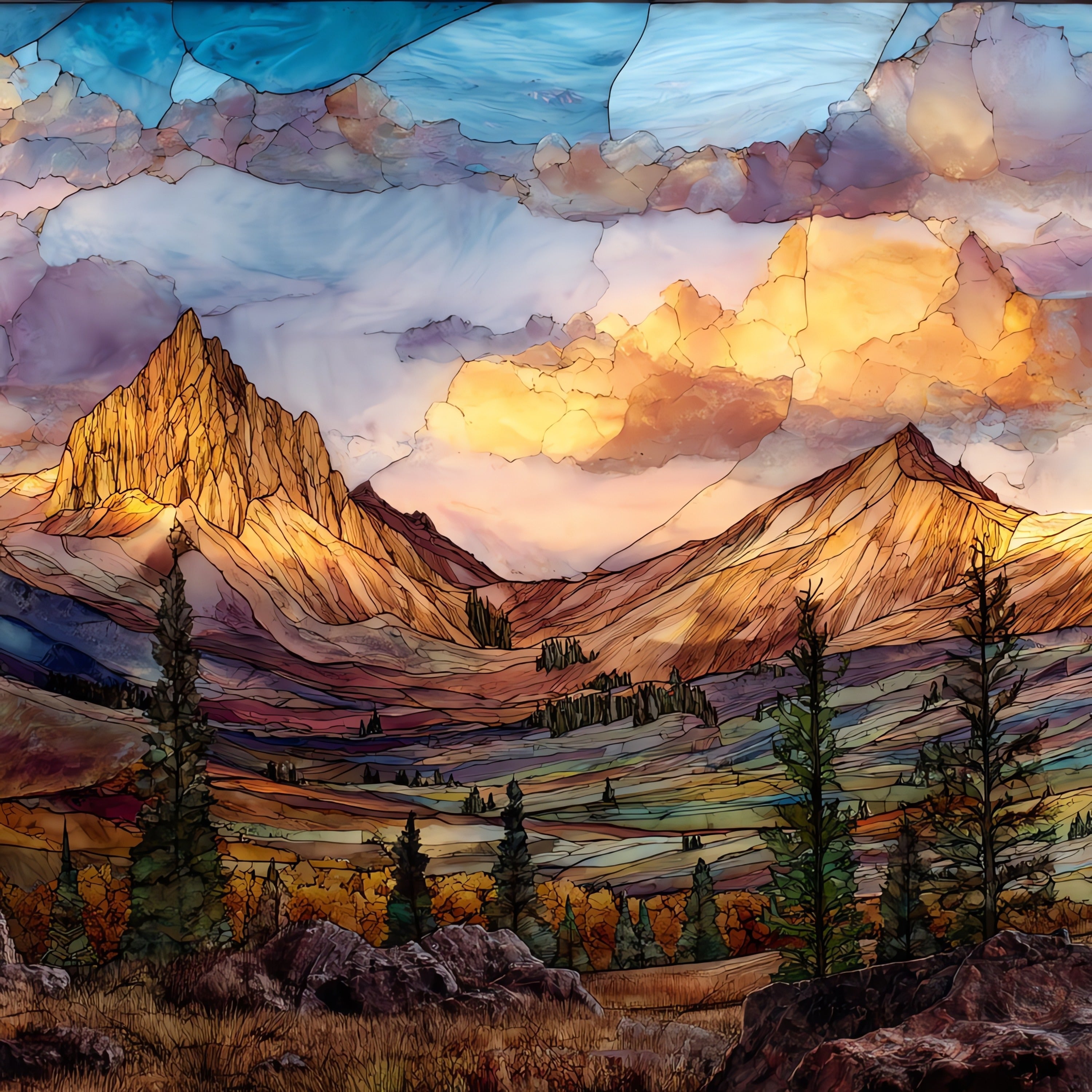 Purgatory Resort San Juans — ceramic art tile