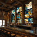 the Million Dollar Cowboy Bar on — ceramic art tile