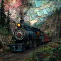 the Black Hills Central — ceramic art tile