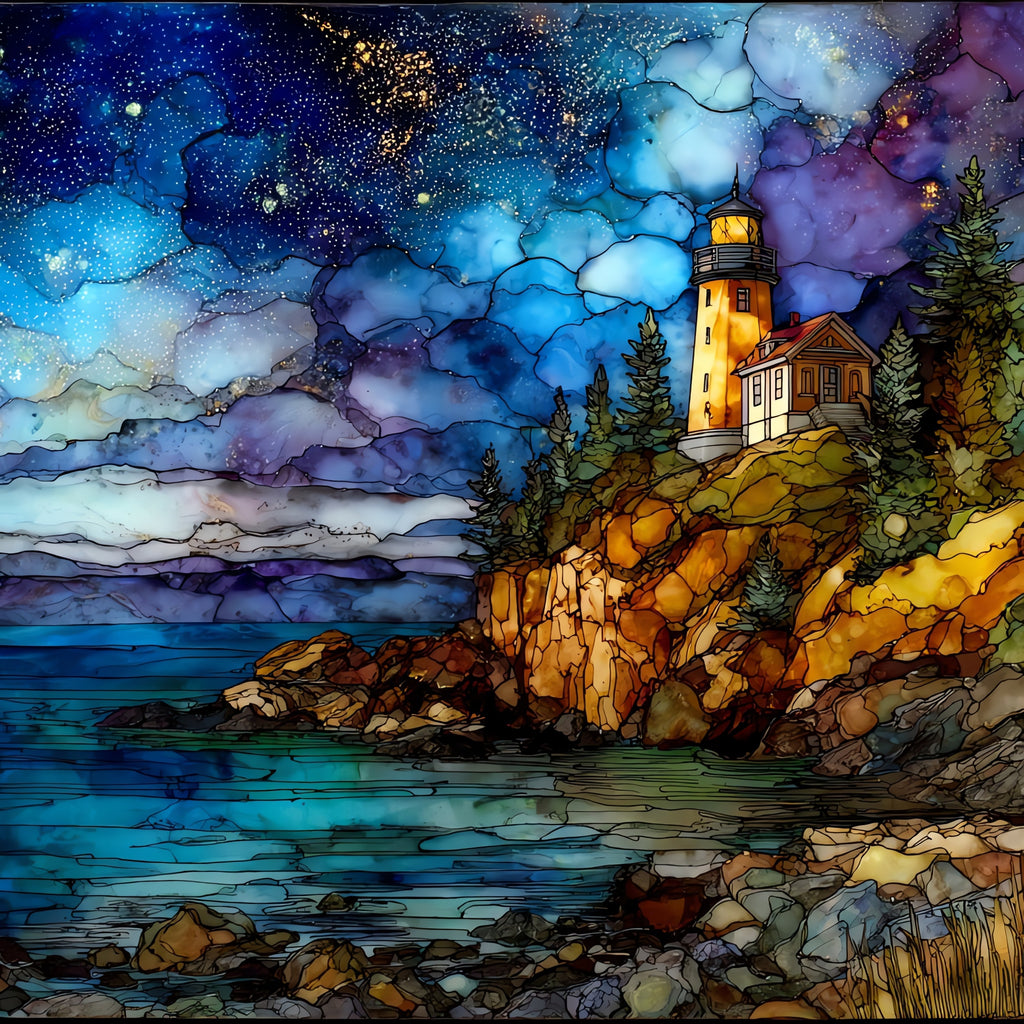 the Bay Mills Pointe aux Pins — ceramic art tile