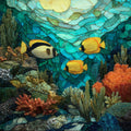 Molasses Reef Key Largo — ceramic art tile