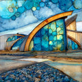Exploration Place — ceramic art tile