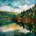 Lake Hopatcong — ceramic art tile