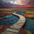 Big Bog State Recreation — ceramic art tile