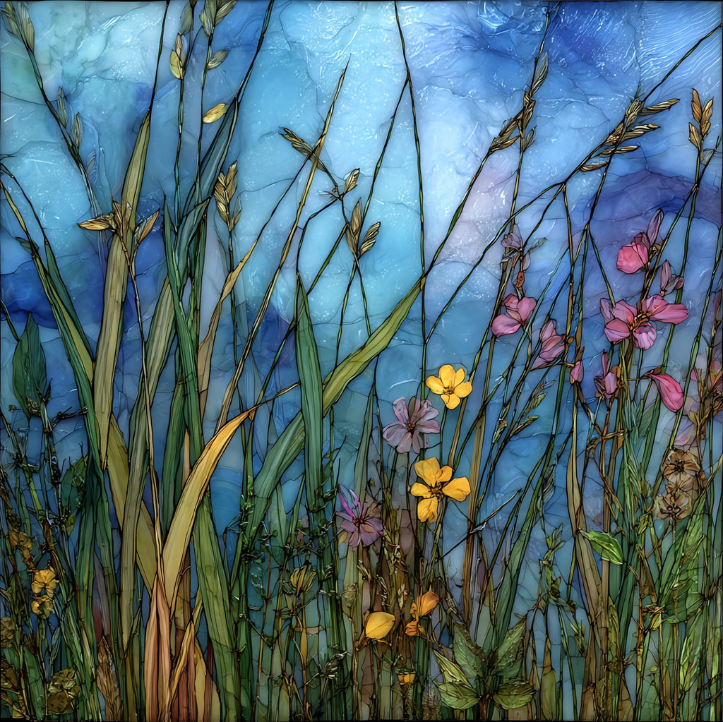 the Tallgrass Prairie — ceramic art tile