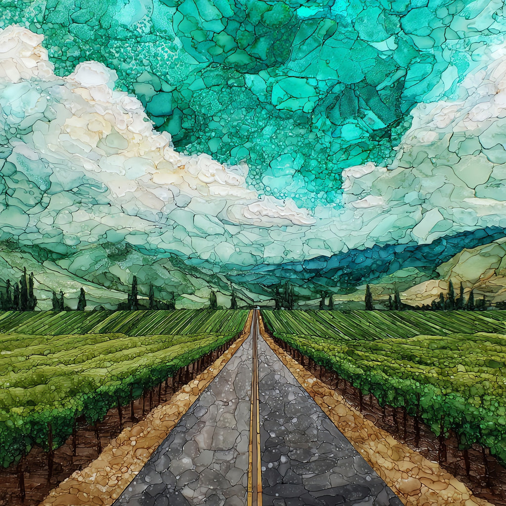 Garrison Brothers Distillery Hye — ceramic art tile