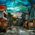 Suttons Bay Main Street — ceramic art tile
