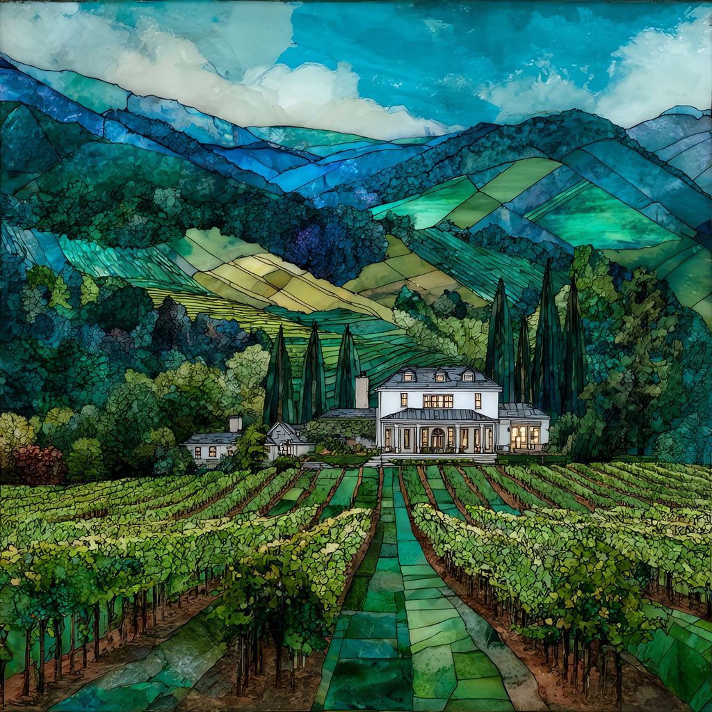 Pippin Hill Farm in — ceramic art tile