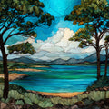 Henderson Beach State Park Destin — ceramic art tile