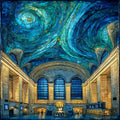 Grand Central Terminal's main concourse — ceramic art tile