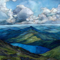 Mount Marcy summit — ceramic art tile