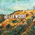Hollywood Sign — ceramic art tile