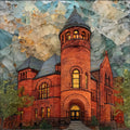 the Fairbanks Museum — ceramic art tile