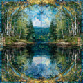 the Pogue on Mount Tom — ceramic art tile