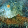 the Petersburg Crater — ceramic art tile