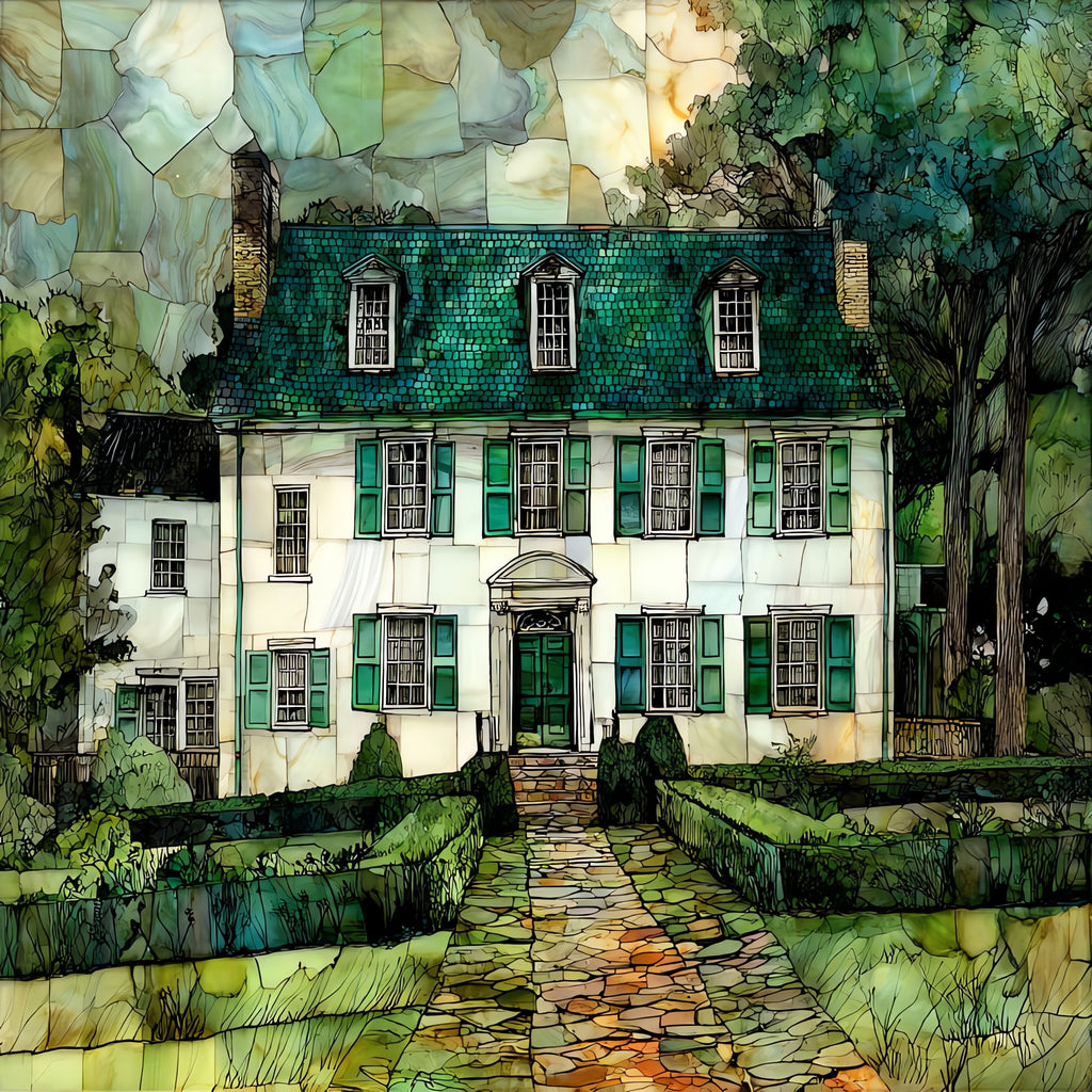 Sherwood Forest Plantation in — ceramic art tile