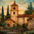 Carmel Mission — ceramic art tile