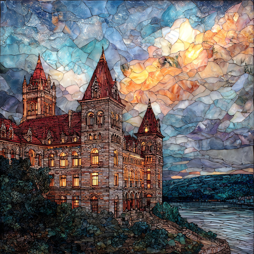 the New York State Capitol in — ceramic art tile