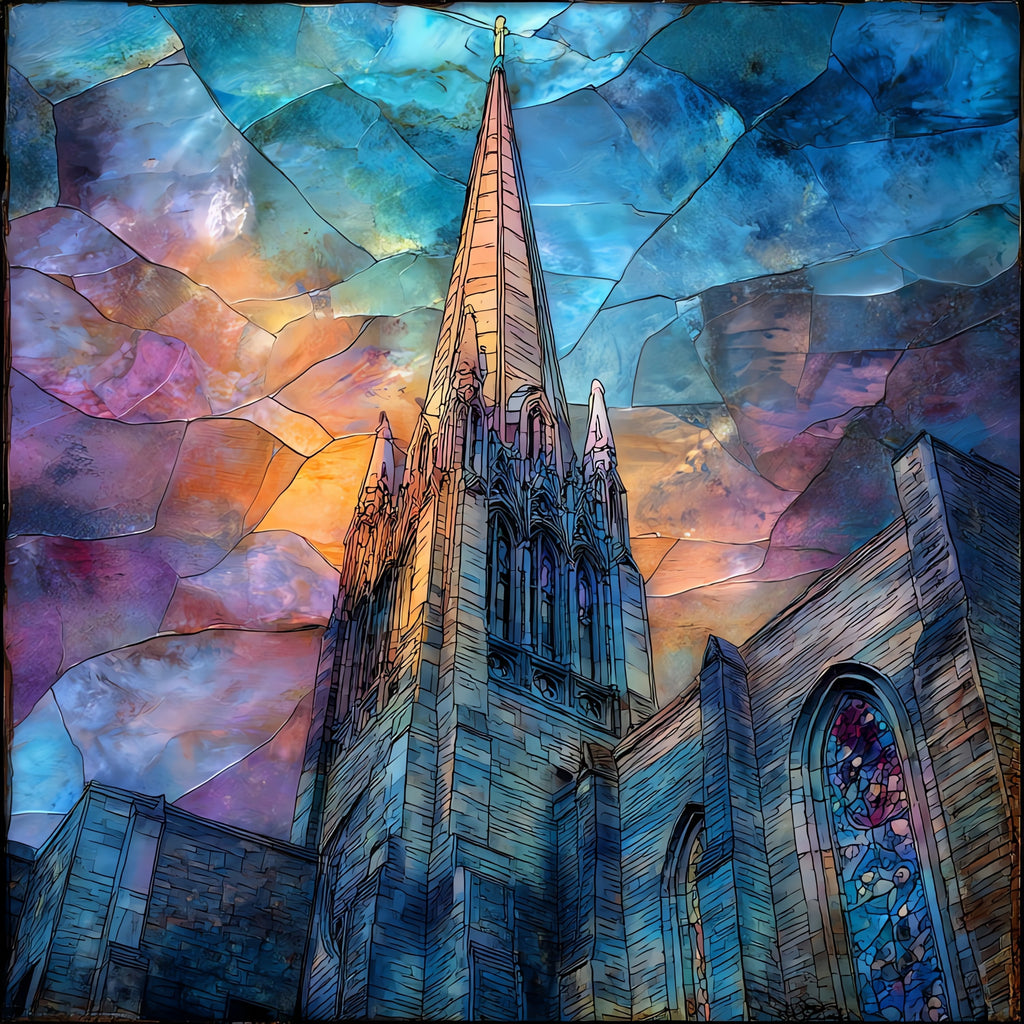 the Cathedral of Saint — ceramic art tile